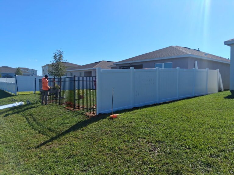 Vinyl Aluminum Install