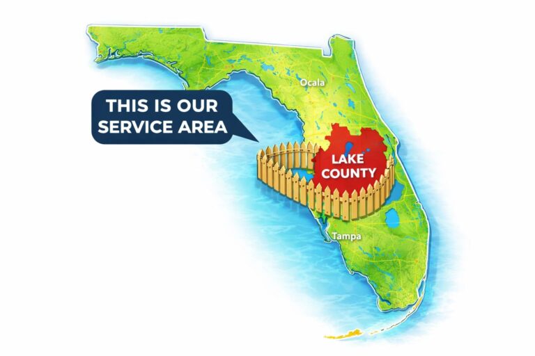 yoder fence service area map